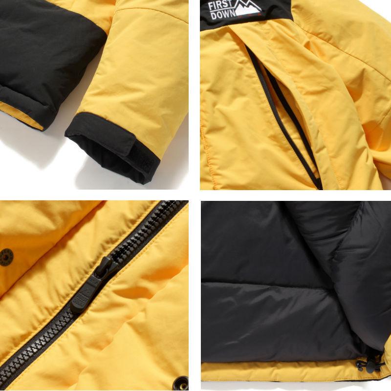 FIRST DOWN ファーストダウン DOWN JACKET HOODIE 2トーンダウンパーカー ジャケット ダウンパーカー アウター メンズ 防寒 | FIRST DOWN | 03