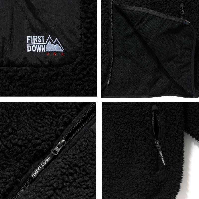 ファーストダウン FIRST DOWN TUMBLING BOA BLOUSON ボアブルゾン アウター メンズ レディース フリース タンブリング 防寒 秋  カジュアル アウトドア | FIRST DOWN | 09
