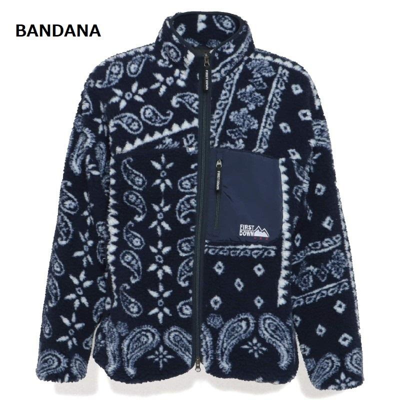 FIRST DOWN ファーストダウン ボアブルゾン アウター メンズ レディース ユニセックス タンブリング もこもこ 防寒 秋冬 | FIRST DOWN | 01