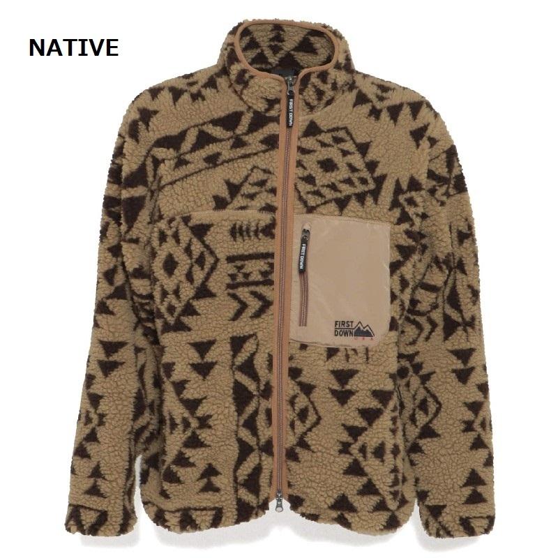 FIRST DOWN ファーストダウン ボアブルゾン アウター メンズ レディース ユニセックス タンブリング もこもこ 防寒 秋冬 | FIRST DOWN | 03