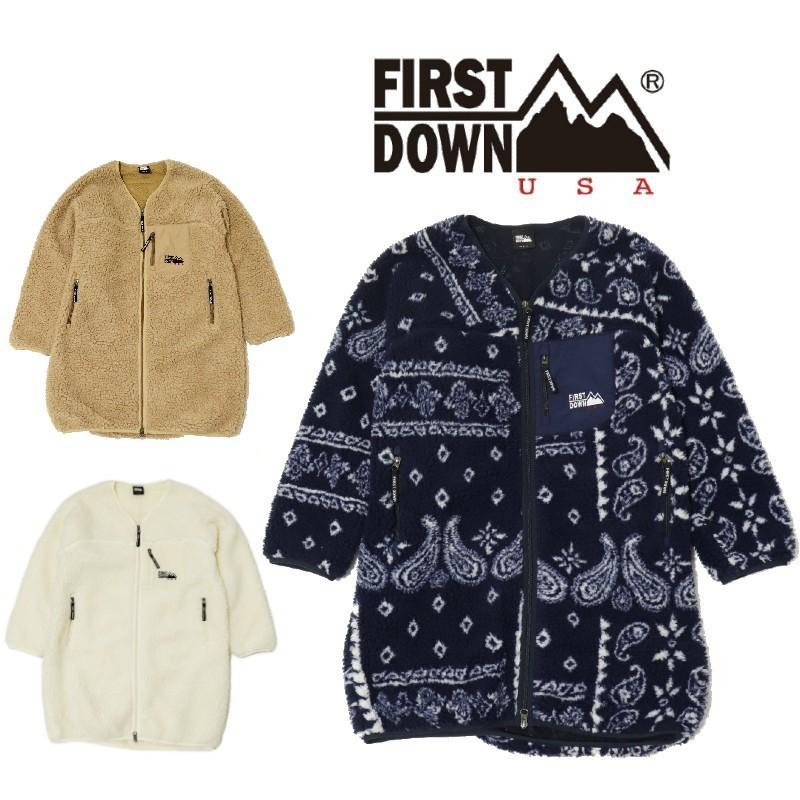 FIRST DOWN ファーストダウン ボアコート ブルゾン ジャケット レディース フリーサイズ もこもこ おしゃれ かわいい 秋 冬 | FIRST DOWN