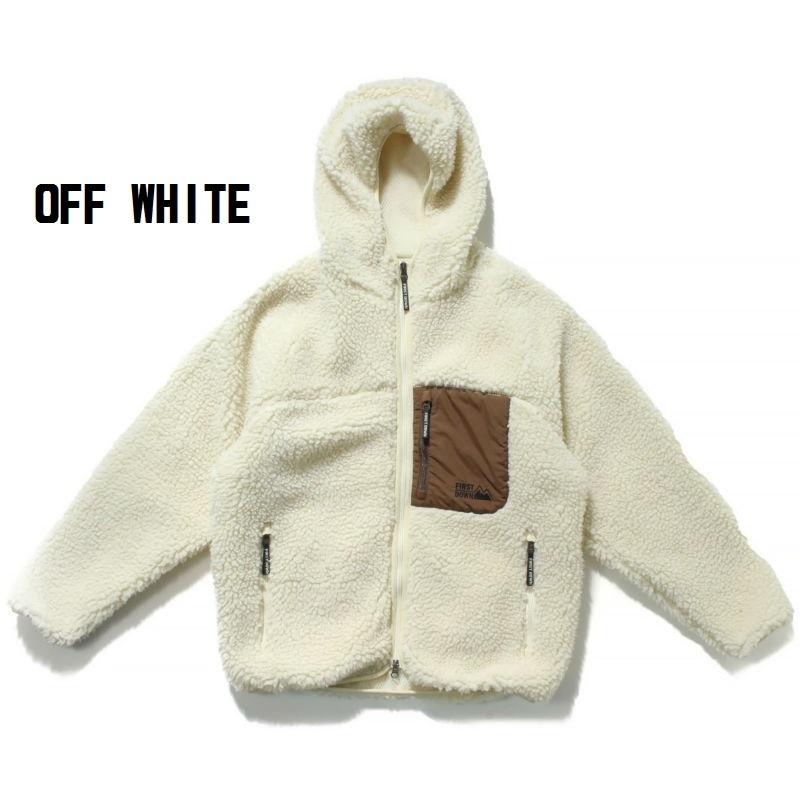 ファーストダウン FIRST DOWN TUMBLING BOA HOODIE ボアパーカー アウター ブルゾン メンズ レディース フリース アウトドア 防寒 秋冬 | FIRST DOWN | 01