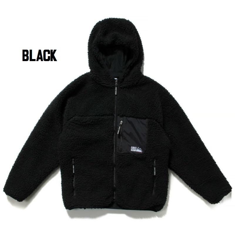 ファーストダウン FIRST DOWN TUMBLING BOA HOODIE ボアパーカー アウター ブルゾン メンズ レディース フリース アウトドア 防寒 秋冬 | FIRST DOWN | 02