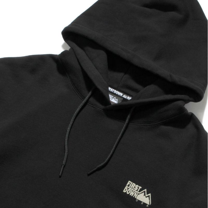 ファーストダウン FIRST DOWN PRINT PULLOVER HOODIE パーカー アウトドア | FIRST DOWN | 03