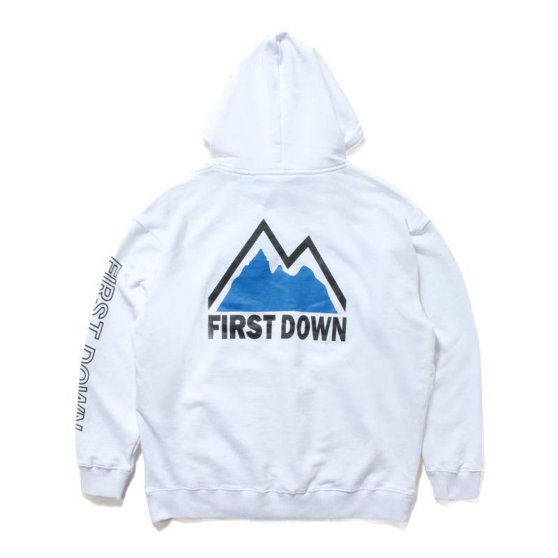 ファーストダウン FIRST DOWN PRINT PULLOVER HOODIE パーカー アウトドア | FIRST DOWN | 07