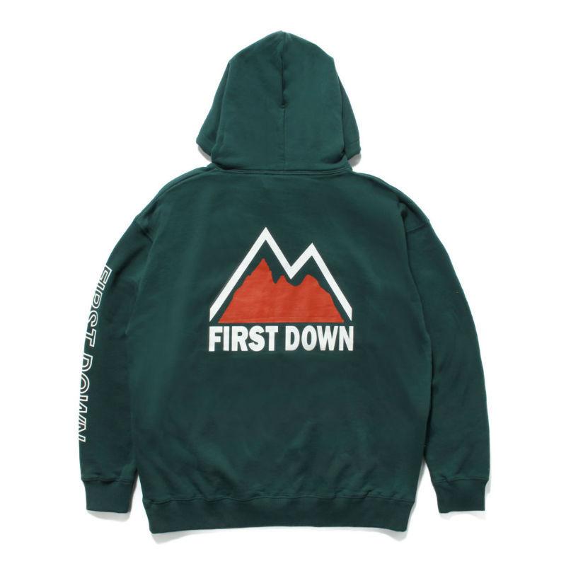 ファーストダウン FIRST DOWN PRINT PULLOVER HOODIE パーカー アウトドア | FIRST DOWN | 09