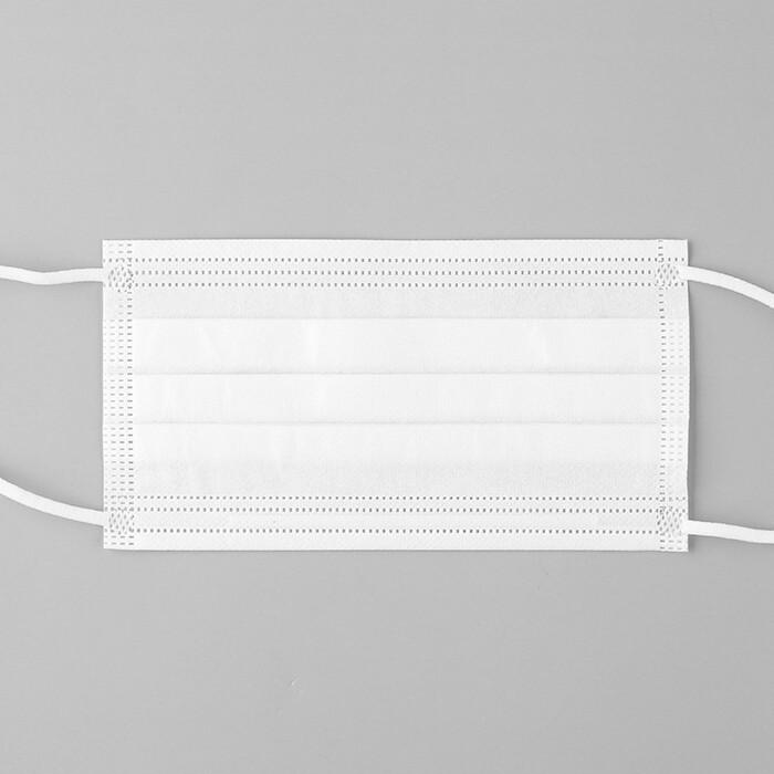 使い捨て フェイスマスク 50枚入 マスク 三層構造 不織布マスク　使い捨て ホワイト 大人用 ウイルス対策 感染対策 飛沫対策 花粉症 風邪 |  | 03