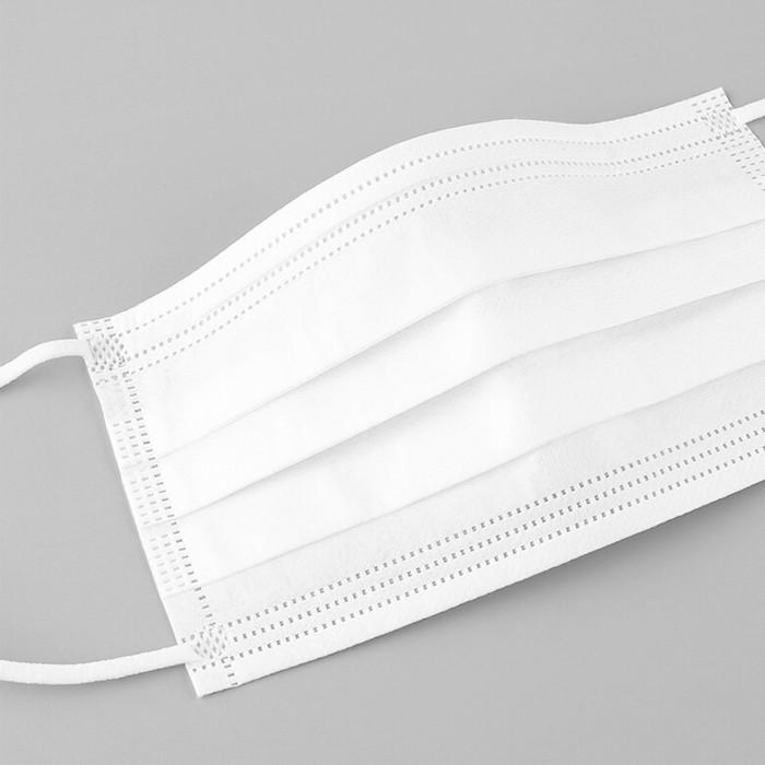 使い捨て フェイスマスク 150枚 50枚入3箱 三層構造 不織布マスク ホワイト 感染予防 ウイルス対策 風邪 花粉症 予防 大人用 普通サイズ |  | 01