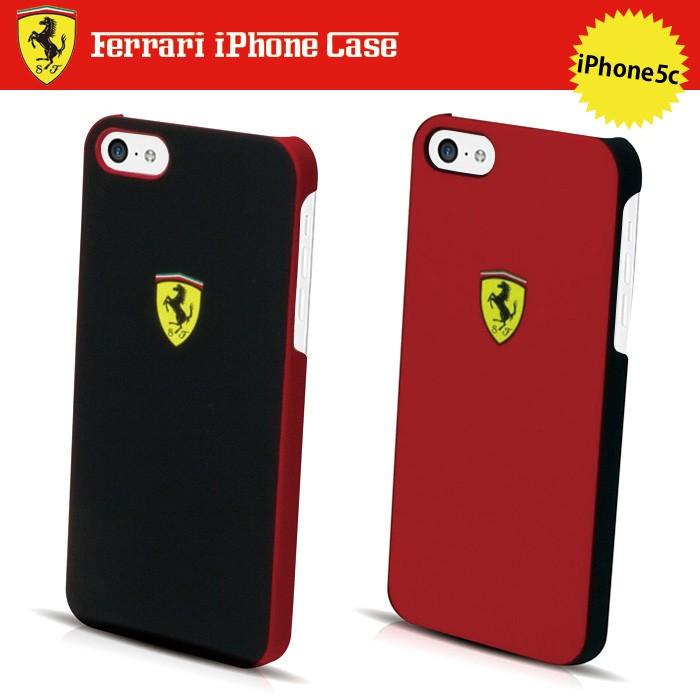 Ferrari iPhone5c専用ラバーハードケース フェラーリ公式ライセンス品◆iPhone用ケース アイフォン カバー | 