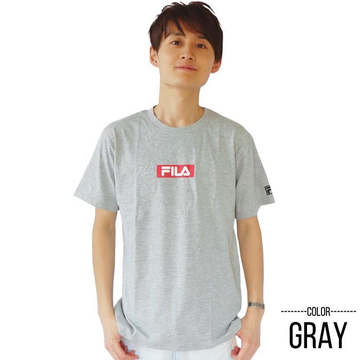 フィラ Tシャツ Men's ボックスロゴプリントTシャツ 半袖 tシャツ ロゴ メンズ レディース | FILA | 06