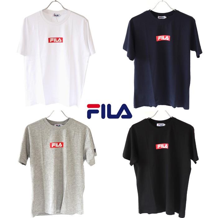 フィラ Tシャツ Men's ボックスロゴプリントTシャツ 半袖 tシャツ ロゴ メンズ レディース | FILA | 11