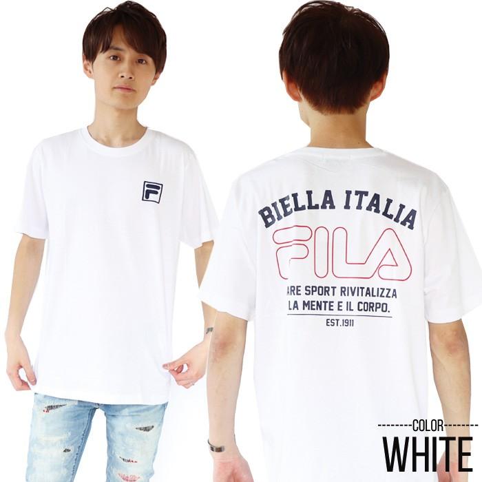 フィラデフェール　MプリントTシャツ ストレッチスムース紫外線プリントTシャツ｜メンズファッション