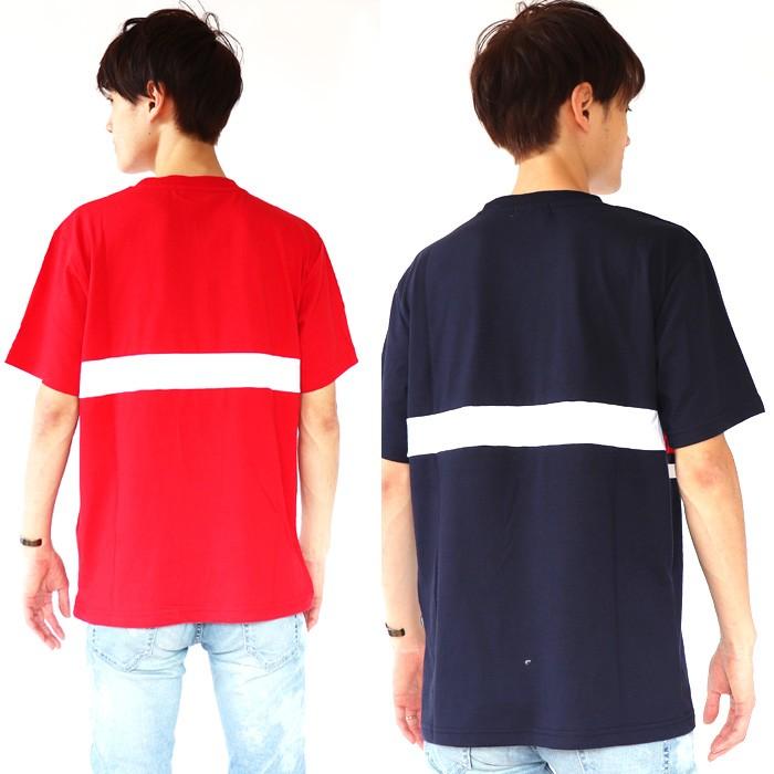 FILA Tシャツ Men's 切替ラインロゴTシャツ 半袖 トップス ウィメンズ | FILA | 09