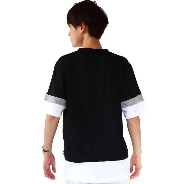 FILA フィラ メンズ レディース Tシャツ Men's 袖バイカラーTシャツ tee トップス スポーツ XL XXL 2L 3L | FILA | 05