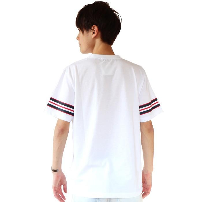 FILA フィラ Tシャツ Men's サガラワッペンTシャツ 半袖 トップス | FILA | 09