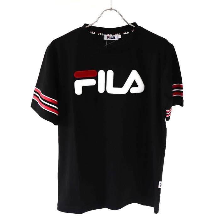 FILA フィラ Tシャツ Men's サガラワッペンTシャツ 半袖 トップス | FILA | 10
