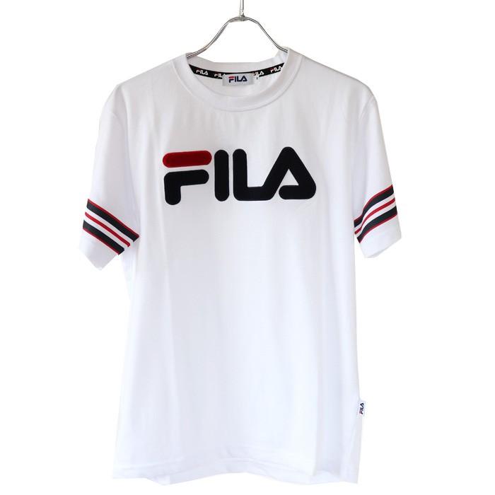 FILA フィラ Tシャツ Men's サガラワッペンTシャツ 半袖 トップス | FILA | 11