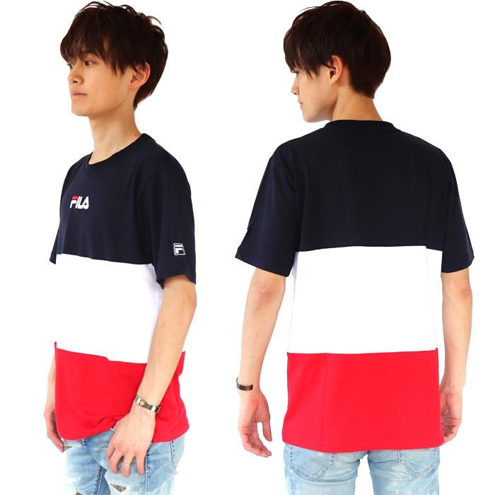 FILA フィラ Tシャツ Men's サガラワッペンTシャツ tシャツ tee ウィメンズ カジュアル | FILA | 07