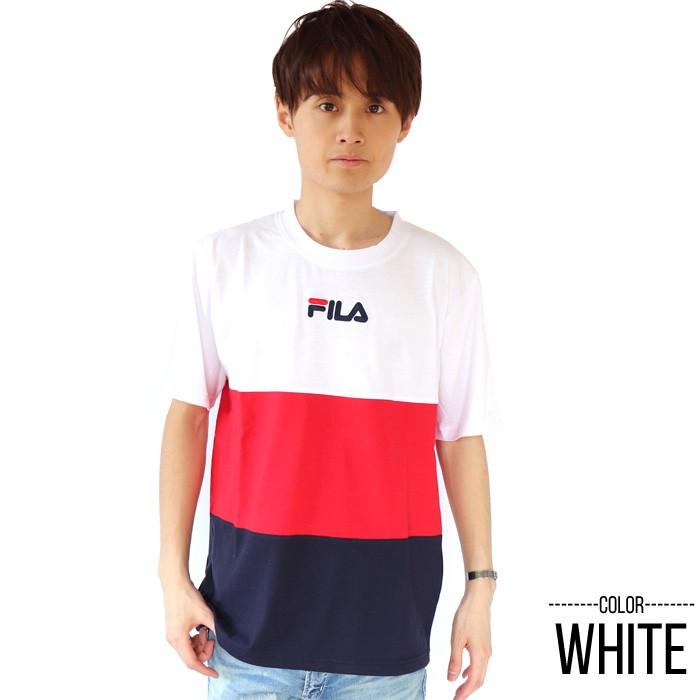 FILA フィラ Tシャツ Men's サガラワッペンTシャツ tシャツ tee ウィメンズ カジュアル | FILA | 08