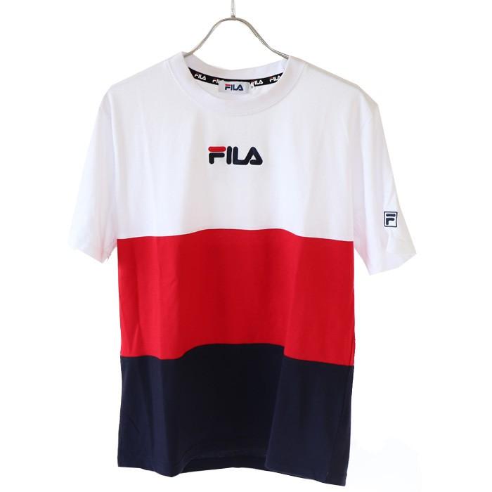 FILA フィラ Tシャツ Men's サガラワッペンTシャツ tシャツ tee ウィメンズ カジュアル | FILA | 12