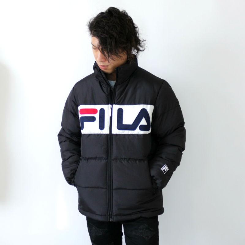 FILA フィラ 切替中綿スタンドジャケット ダウンジャケット スタンドカラー メンズ レディース 大きいサイズ アウター ジャンバー  秋冬 XL XXL 2L 3L | FILA | 04