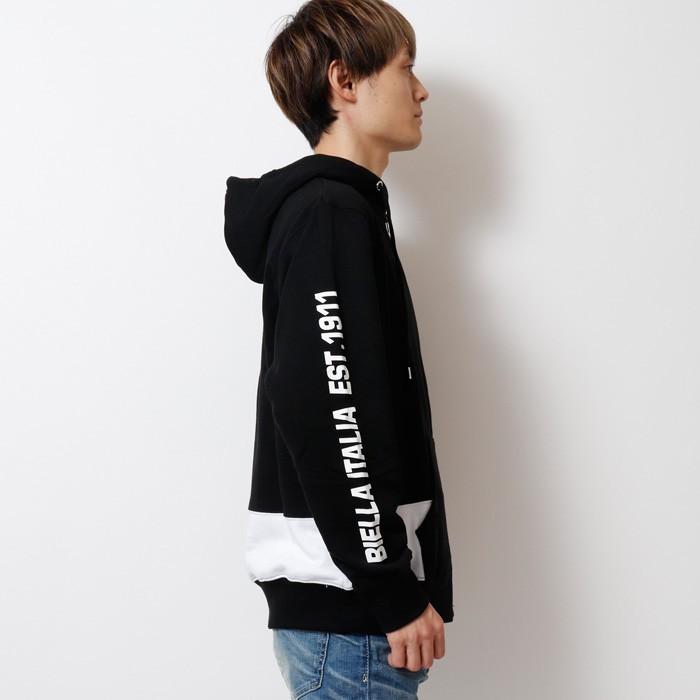 FILA フィラ 袖プリントフルジップパーカー メンズ スウェット スエット 長袖 カジュアル スポーティー | FILA | 02