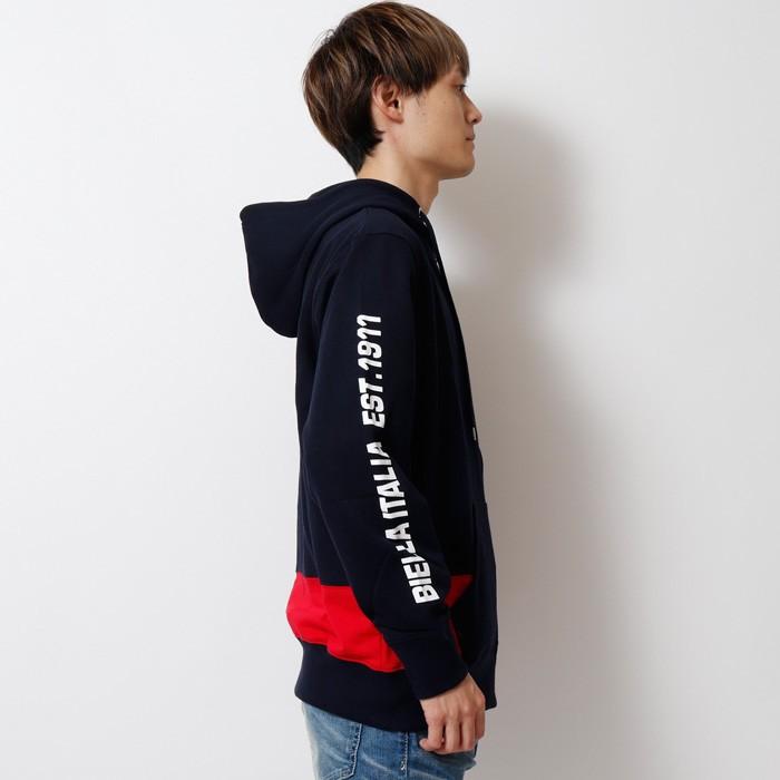 FILA フィラ 袖プリントフルジップパーカー メンズ スウェット スエット 長袖 カジュアル スポーティー | FILA | 06