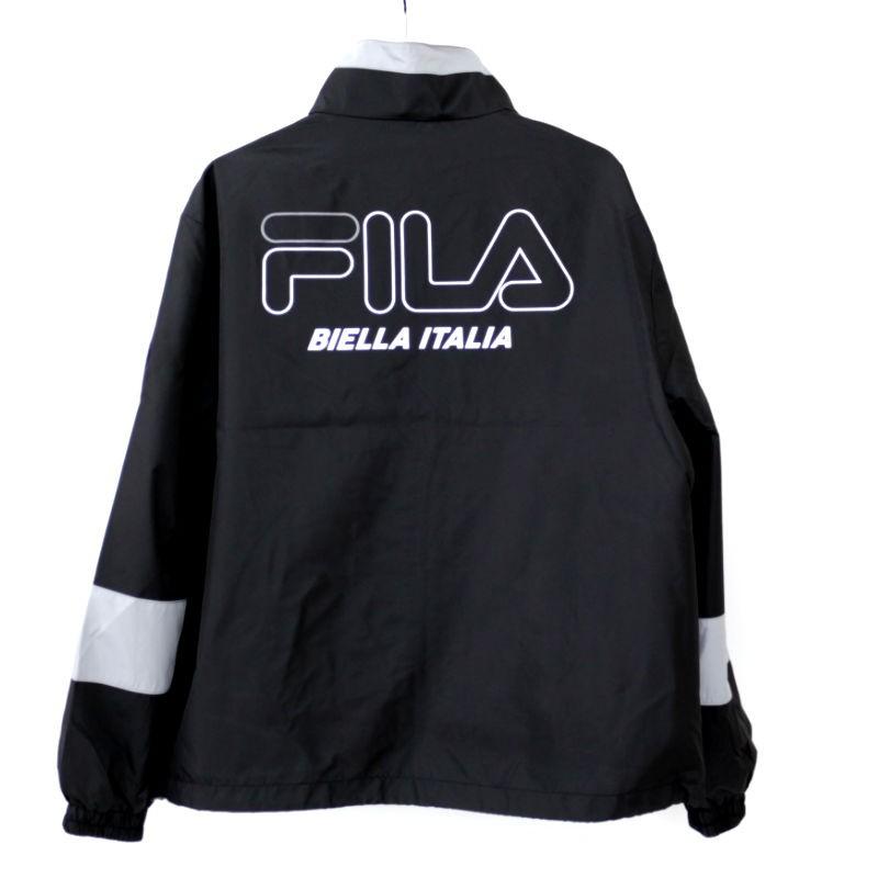 FILA フィラ バックプリントスタンドカラージャケット ジャンバー ナイロンジャケット ブルゾン カジュアル ストリート スポーツ | FILA | 08