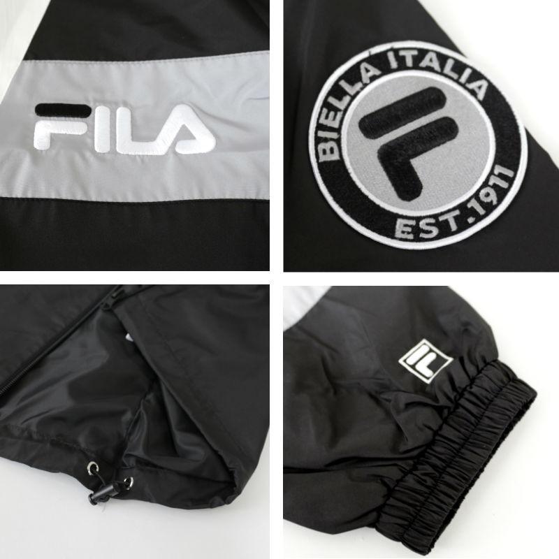 FILA フィラ バックプリントスタンドカラージャケット ジャンバー ナイロンジャケット ブルゾン カジュアル ストリート スポーツ | FILA | 09