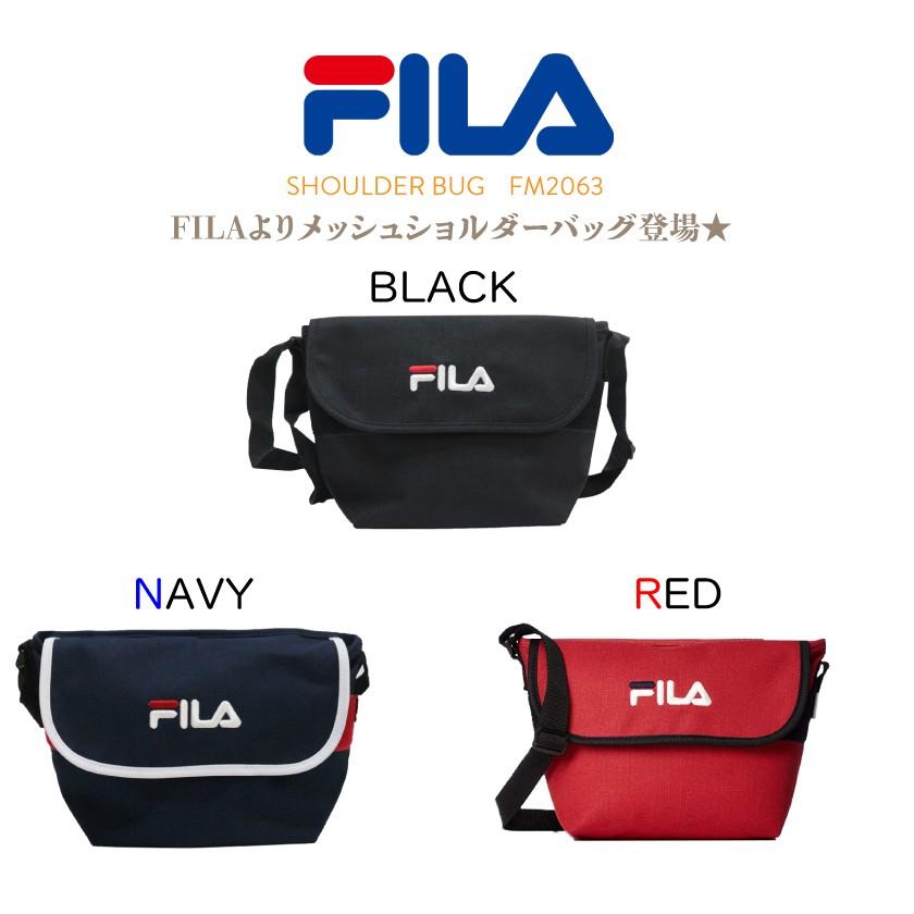 FILA フィラ ミニショルダーバッグ バッグ 肩掛け 斜め掛け 鞄 スポーツ レディース メンズ 男女兼用 通学 部活 | FILA | 01