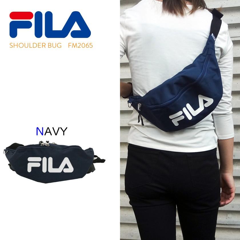 FILA フィラ ボディバッグ ボディーバッグ メンズ レディース スポーツ 斜めがけ バッグ ファッション ブラック ネイビー アウトドア 通学 ウエストポーチ 軽量 | FILA | 02