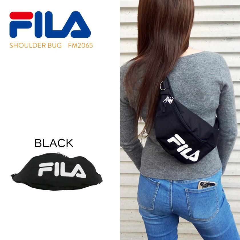 FILA フィラ ボディバッグ ボディーバッグ メンズ レディース スポーツ 斜めがけ バッグ ファッション ブラック ネイビー アウトドア 通学 ウエストポーチ 軽量 | FILA | 03