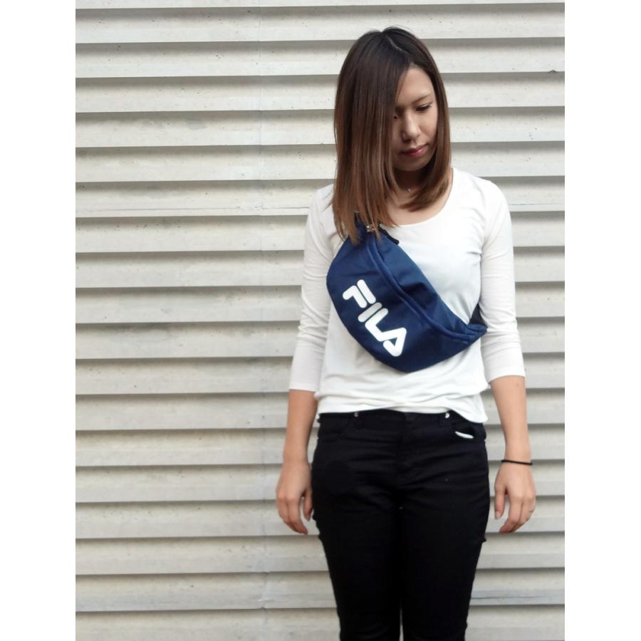 Fila フィラ ボディバッグ ボディーバッグ メンズ レディース スポーツ 斜めがけ バッグ ファッション ブラック ネイビー アウトドア 通学 ウエストポーチ 軽量 Fm65 Upper Gate 通販 Yahoo ショッピング
