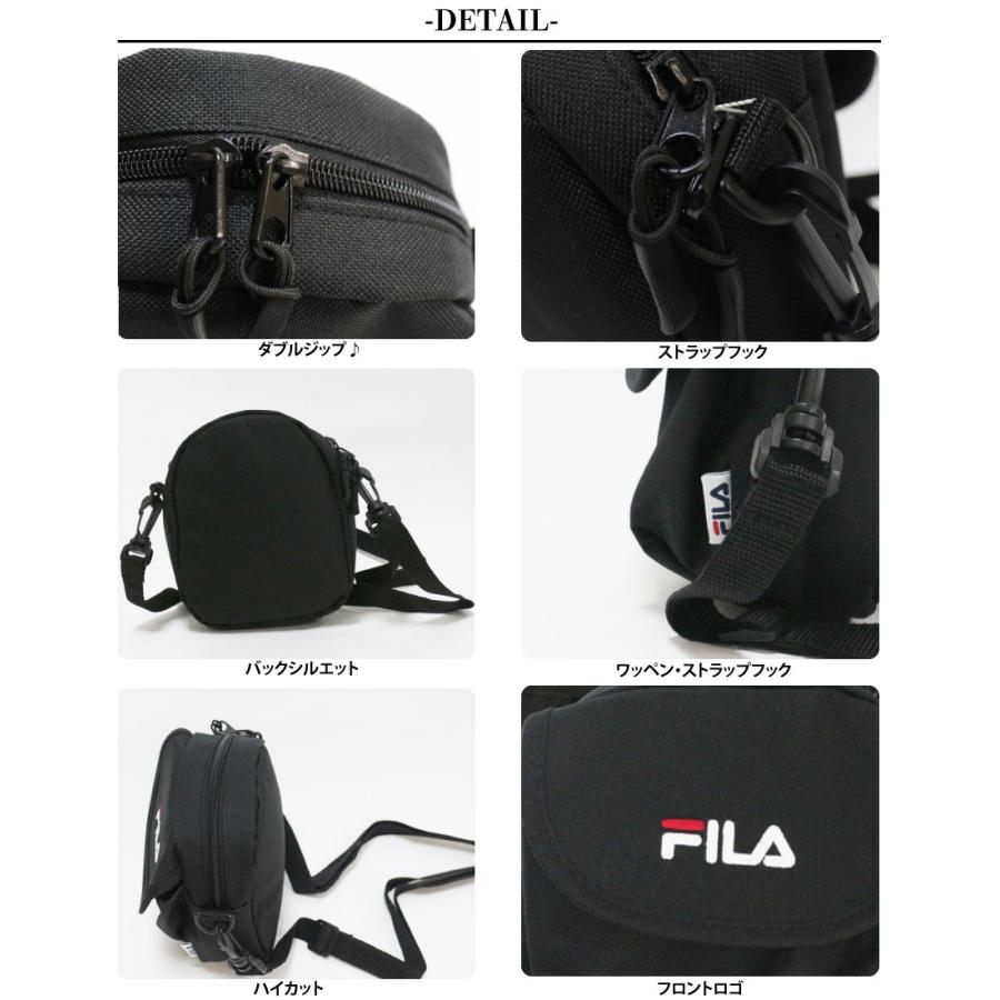 FILA フィラ フラップミニショルダー flap mini shoulder bag pouch フラップ付き ミニ ショルダーバッグ  ポーチ メンズ レディース ユニセックス 男女兼用 | FILA | 07