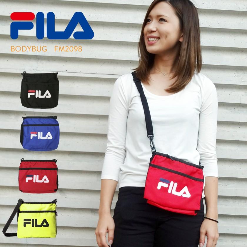 FILA フィラ サコッシュ メンズ ショルダーバッグ レディース ブランド 斜めがけ 軽い 小さめ 人気 スポーツ カジュアル ポーチ バッグインバッグ | FILA