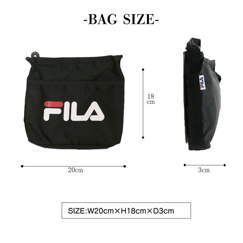 FILA フィラ サコッシュ メンズ ショルダーバッグ レディース ブランド 斜めがけ 軽い 小さめ 人気 スポーツ カジュアル ポーチ バッグインバッグ | FILA | 06