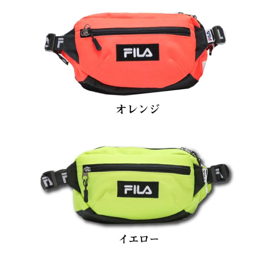 FILA フィラ ロゴテープウエストバッグ 男女兼用 メンズ ウエストポーチ 6色 ストリート カジュアル レディース | FILA | 03