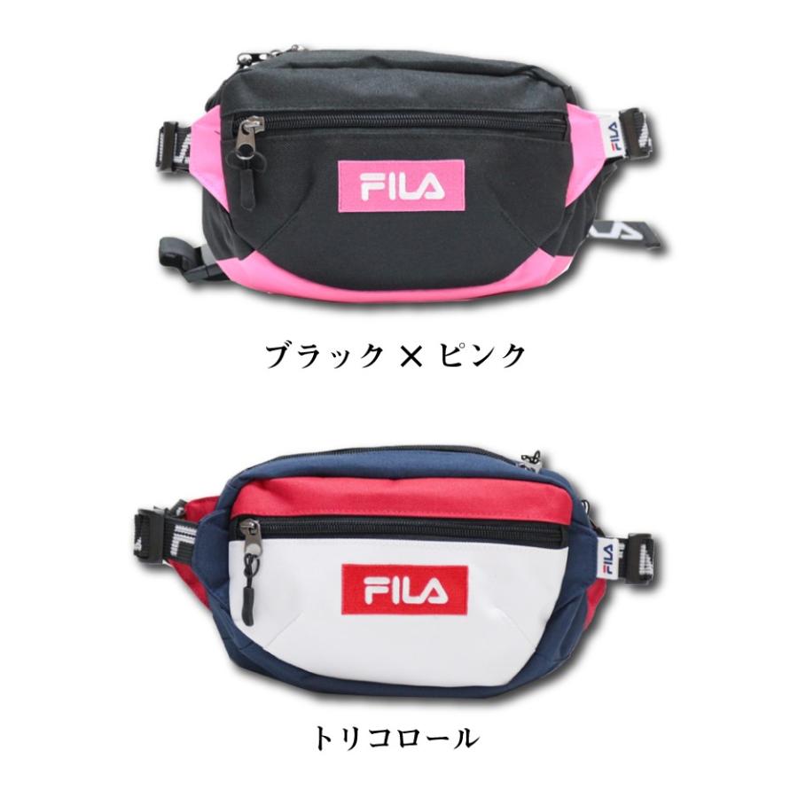 FILA フィラ ロゴテープウエストバッグ 男女兼用 メンズ ウエストポーチ 6色 ストリート カジュアル レディース | FILA | 04