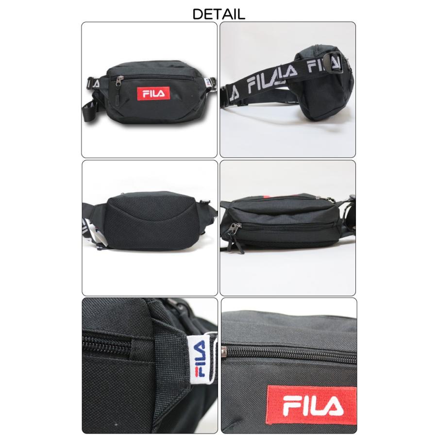 FILA フィラ ロゴテープウエストバッグ 男女兼用 メンズ ウエストポーチ 6色 ストリート カジュアル レディース | FILA | 07