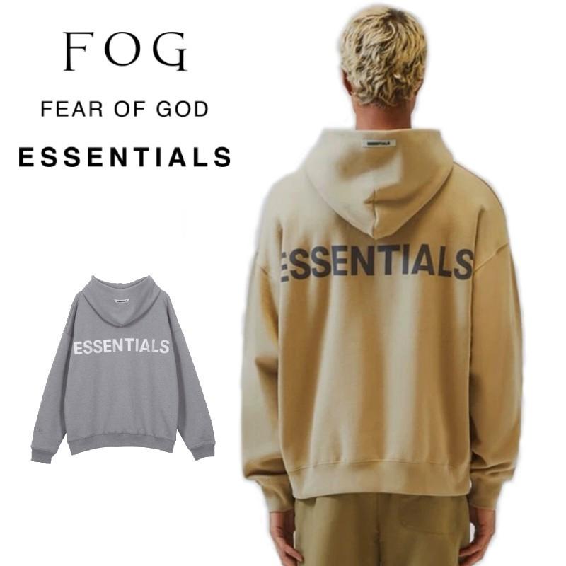 essentials パーカー pullover hoodie M リフレクター