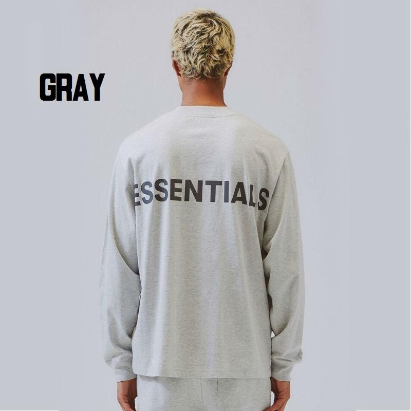 FOG ESSENTIALS エッセンシャルズ REFLECTIVE LONG SLEEVE T-SHIRT 長袖 Tシャツ ロンT :fog