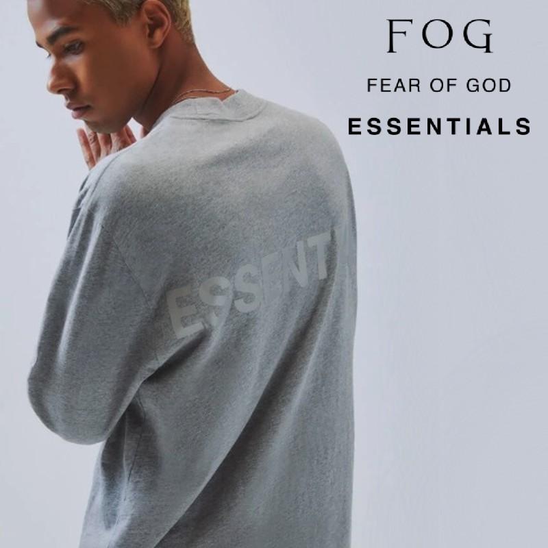 大人気　ESSENTIALS リフレクター ロンT Lサイズ FOG ESSENTIALS リフレクターロングTシャツ - エッセンシャルズ