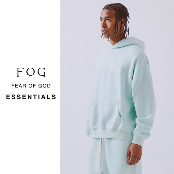 ESSENTIALS FEAR OF GOD パーカー ミントグリーン ESSENTIALS FEAR OF GOD パーカー ミントグリーン