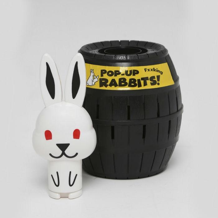 FR2 エフアールツー POPUP RABBITS おもちゃ パーティーゲーム TOY プレゼント おもしろ ウサギ ブラック 黒 |  | 04