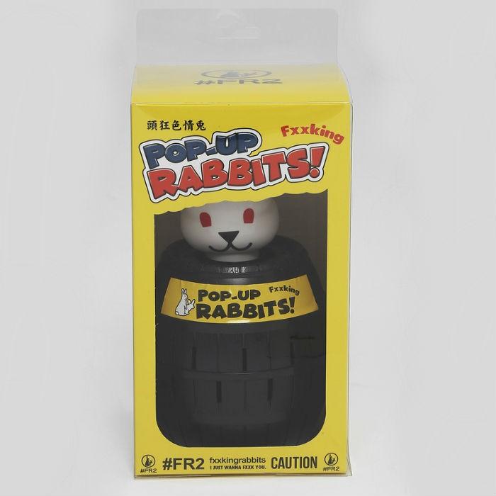 FR2 エフアールツー POPUP RABBITS おもちゃ パーティーゲーム TOY プレゼント おもしろ ウサギ ブラック 黒 |  | 06