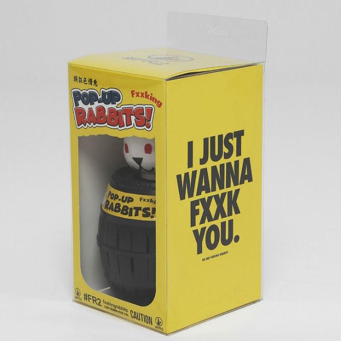 FR2 エフアールツー POPUP RABBITS おもちゃ パーティーゲーム TOY プレゼント おもしろ ウサギ ブラック 黒 |  | 07