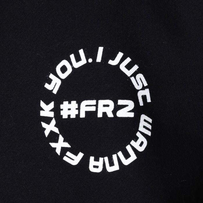 FR2 エフアールツー Sexual Drive プルオーバーパーカー 長袖 フード パーカー 黒 メンズ mens |  | 04