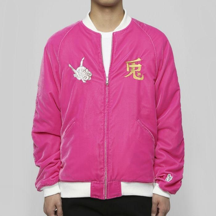即発送可能 Fr2 エフアールツー Velvet Souvenir Jacket Frj034 スカジャン メンズ レディース ユニセックス カジュアル ストリート アウター ジャケット リバーシブル 刺繍 プリント ブラック イエロー ピンク メッセージ Web限定 Greenzonwheelz Com