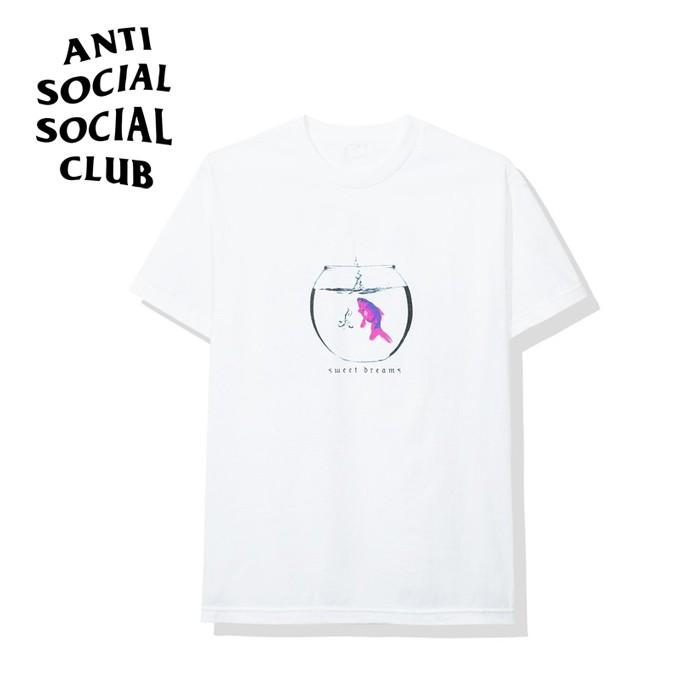 アンチソーシャルクラブ Anti Social Social Club Glitter White Tee Tシャツ 半袖 メンズ レディース ユニセックス アンチソーシャルtシャツ クラブ | ANTI SOCIAL SOCIAL CLUB