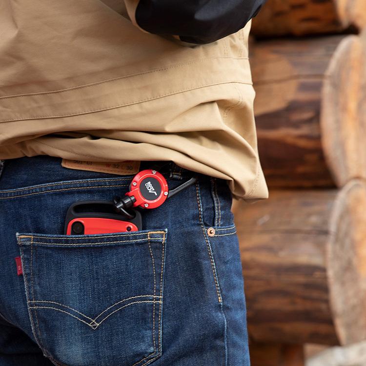 ROOT CO.マグネット内蔵型リールカラビナ GRAVITY MAG REEL 360 キーホルダー アウトドア 登山 | ROOT CO. | 04